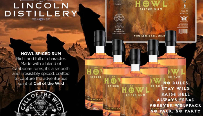 HOWL Spiced Rum promo
